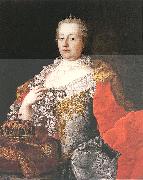 MEYTENS, Martin van Queen Maria Theresia sg oil painting on canvas